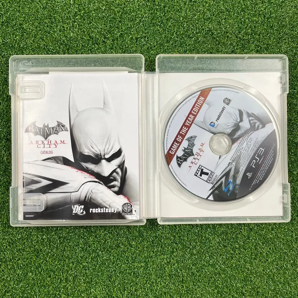 Batman: Arkham City - Game of the Year (Sony PlayStation 3, 2010) Complete CIB